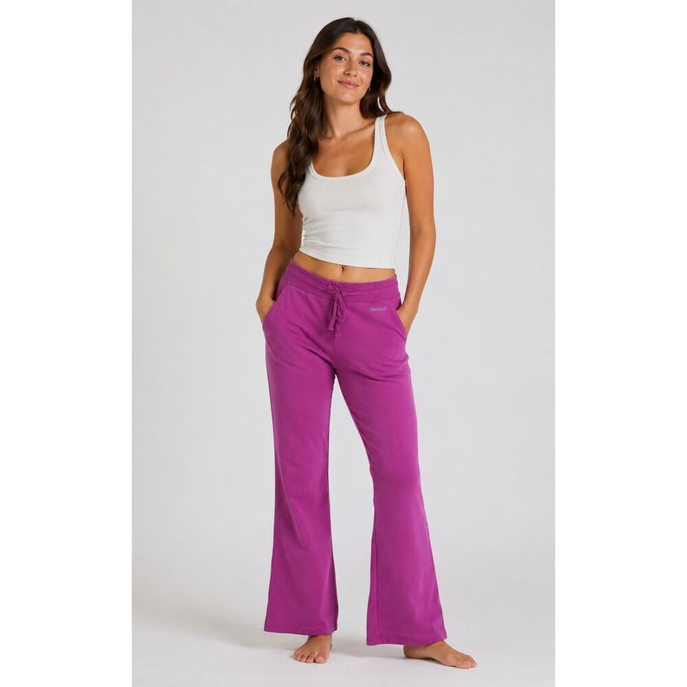 Carhartt Women's Relaxed Fit Cotton Joggers - Magenta-Medium